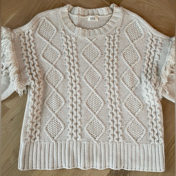 Fringe Sleeve Sweater - Picture 3 of 7